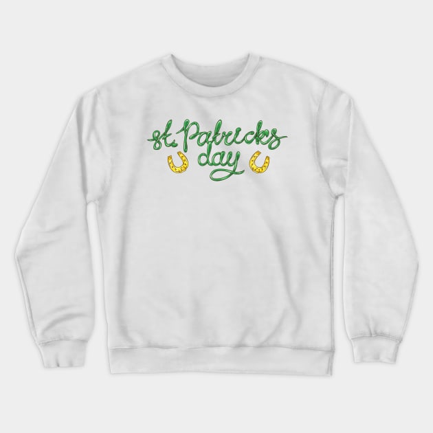 st.Patrick's Day Print.  Vol.2 Crewneck Sweatshirt by deepfuze